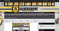 Desktop Screenshot of aldergroveminorhockey.com