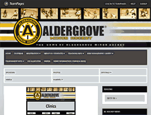 Tablet Screenshot of aldergroveminorhockey.com